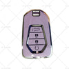 Isuzu D-MAX MU-X MUX 4 Button Purple TPU Key Fob Cover (2012-2023)