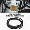 Motorcycle Dirt Bike Fuel Vent Line Hose 0.31'' x 7ft Black
