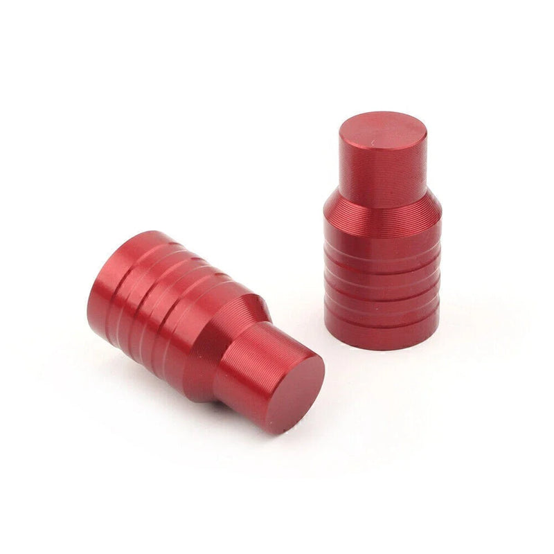 Auto Motor Wheel Tire Car Accessories Red Valve Stem Dust Caps