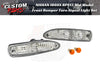 NISSAN 180SX Mid M Crystal Front Bumper Turn Signal Light Set Clear