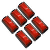 Truck Trailer Universal 6 x LED Red Clearance Side Marker Lights