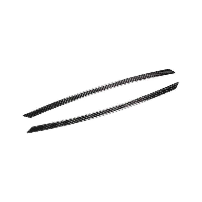Audi A4 A5 Carbon Fiber Headlight Eyebrows Trim (2009-2016)
