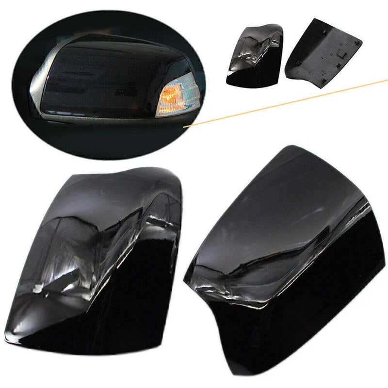 Ford Focus Glossy Black Rearview Mirror Cover (2005-2008)