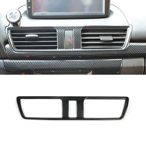 Mazda 3 Axela Premium ABS Middle Air Outlet Vent Cover Trim (2014–2019)