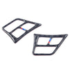 BMW 3 Series E90 2 x Carbon Fiber Steering Wheel Knobs Covers (2005-2012)
