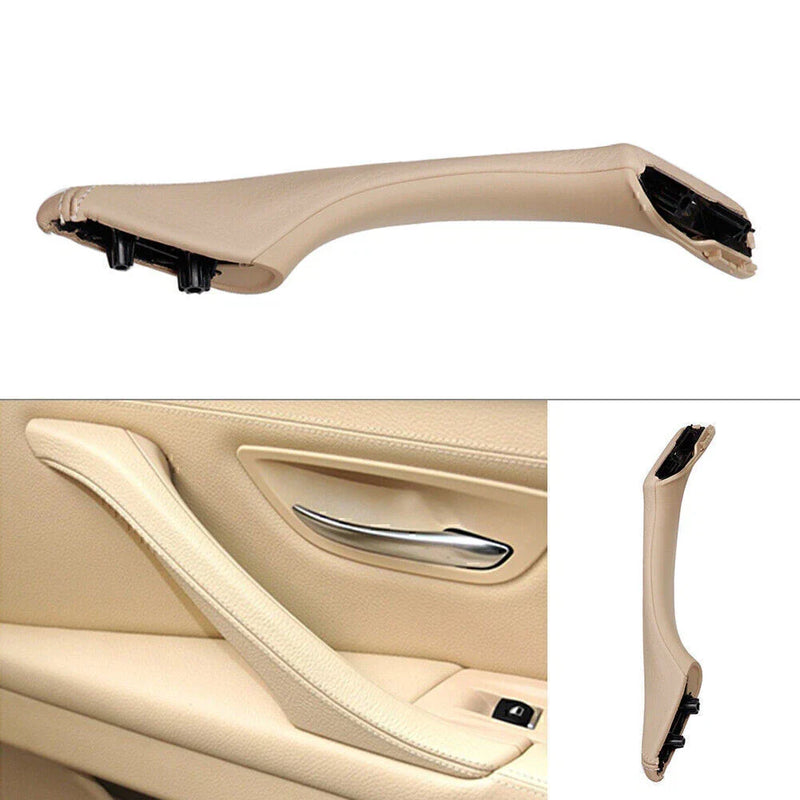 BMW 5 Series 1x Right Side Door Trim Pull Handle Leather (2010-2017)