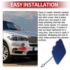 BMW 428i Estoril Blue Metallic Rear Tow Hook Cover Cap