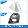 BMW X5 Silver Tone Front Right Side Washer Nozzle Cover Cap