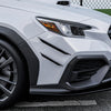 Subaru WRX STI 4 x Gloss Black Front Side Air Vent Trims (2022-2025)