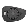 Ford B-Max, Fiesta Left Side White Mirror Glass w/ Back Convex Heated (2012-2019)