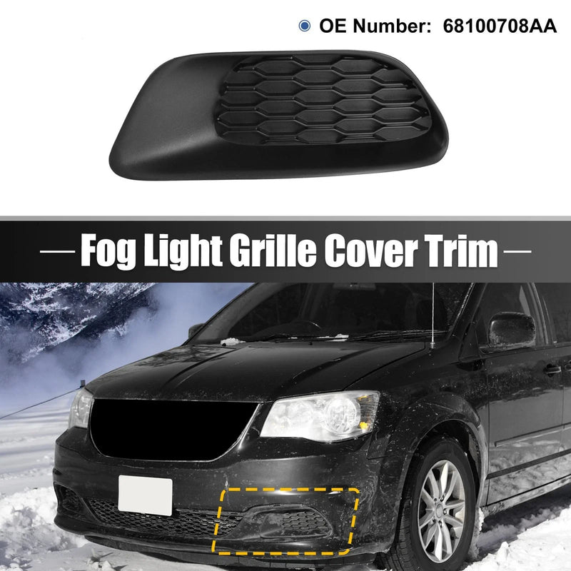 Dodge Grand Caravan Front Right Fog Light Grille Cover (2011-2020)