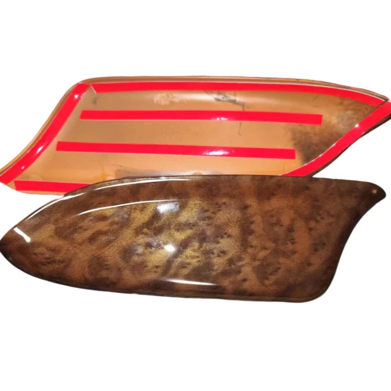 Honda Accord Crosstour 4pcs Wood Grain Interior Door Armrest Trim (2008–2013)