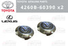 LEXUS LX570 Ornament Wheel Center Hub Cap / 2 x Set (2015–2021)