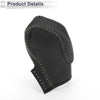Ford Fusion 2013-2016 - Black & Grey Faux Leather Car Gear Shift Knob Cover