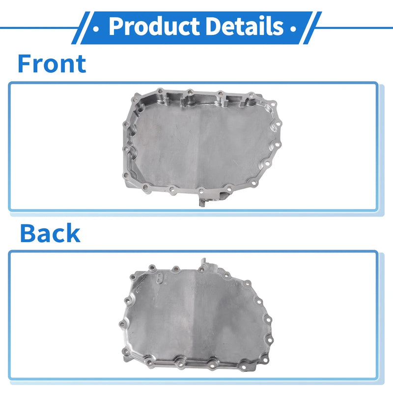 Honda Fit (2015-2019) Aluminum Alloy Silver Tone Engine Oil Pan