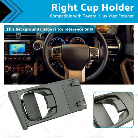 Toyota Hilux Vigo Fortuner Right Front Cup Holder Trim (2005-2014)