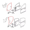 Honda Civic Sedan LX EX Dx2006-2010 Door Weatherstrip