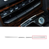 Mercedes-Benz W212 A/C Temperature Control Button Switch Trim (2010-2016)