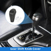 Chevrolet Cruze (2011-2015) Black Carbon Fiber Grey Gear Shift Knob Cover