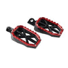 Harley Electra Glide Classic Black / Red Rear Foot Pegs