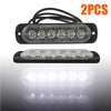 Universal 2 x 12V Off-Road Fog Lamp LED Work Light Flood Light Accessory