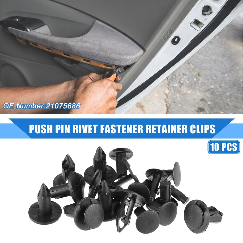 Buick Rainier 10 Pcs Car Push Pin Rivet Retainer Clips (2005–2007)