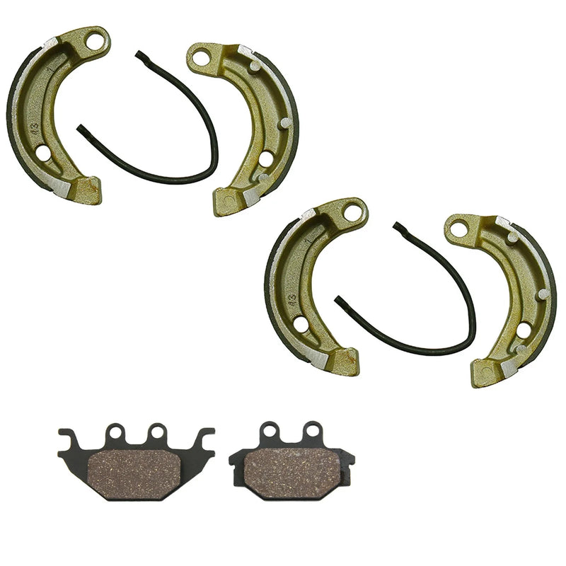 Arctic Cat DVX 90, Alterra 90 2 x Front Brake Shoes & Rear Pads (2015–2024)