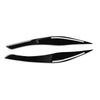 BMW 3 Series E90 E91 Gloss Black Headlight Eyelid Trim (2009-2012)