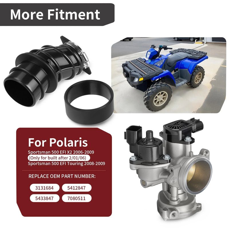 Polaris Sportsman X2 500 EFI 2006-2009 w / Boot Throttle Body Assembly
