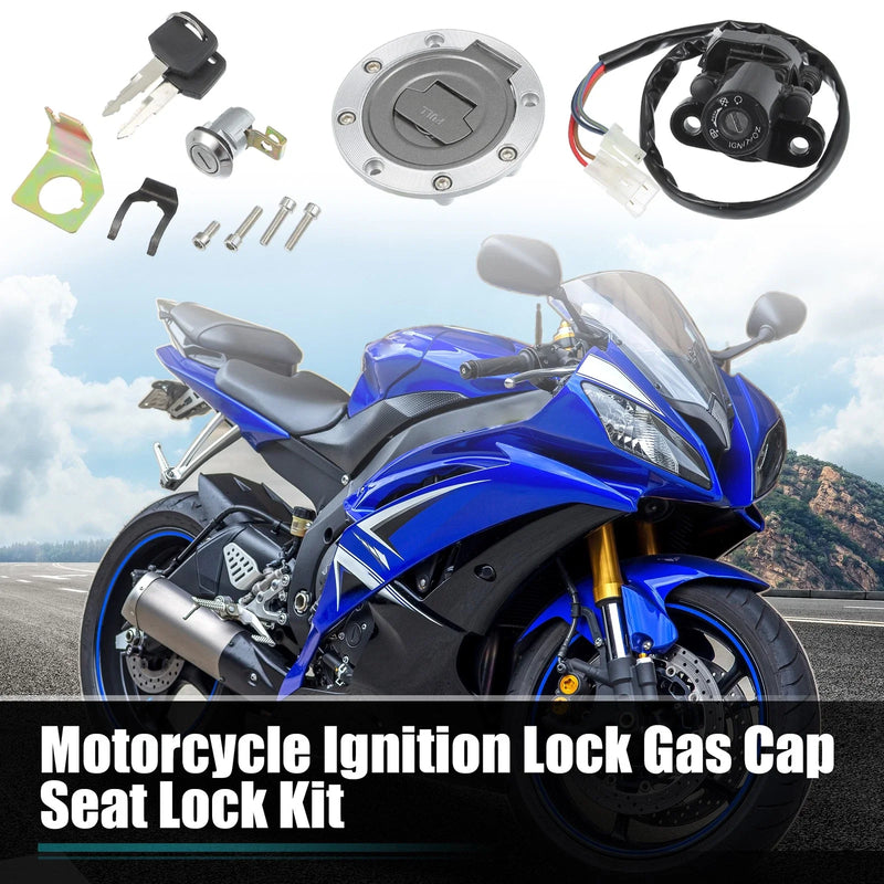 Yamaha YZF-R1 Ignition Switch Gas Cap Seat Lock w/ Key (1998–1999)