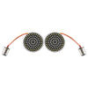 Harley Softail, Touring, Dyna, Sportster 1157 Amber Indicator Inserts (2000-2023)