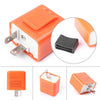 LED Turn Signal Light Bulb - Orange 12V 2-Pin Flasher Relay