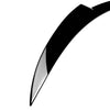 Alfa Romeo Stelvio Glossy Black Rear Trunk Spoiler Wing (2017-2024)