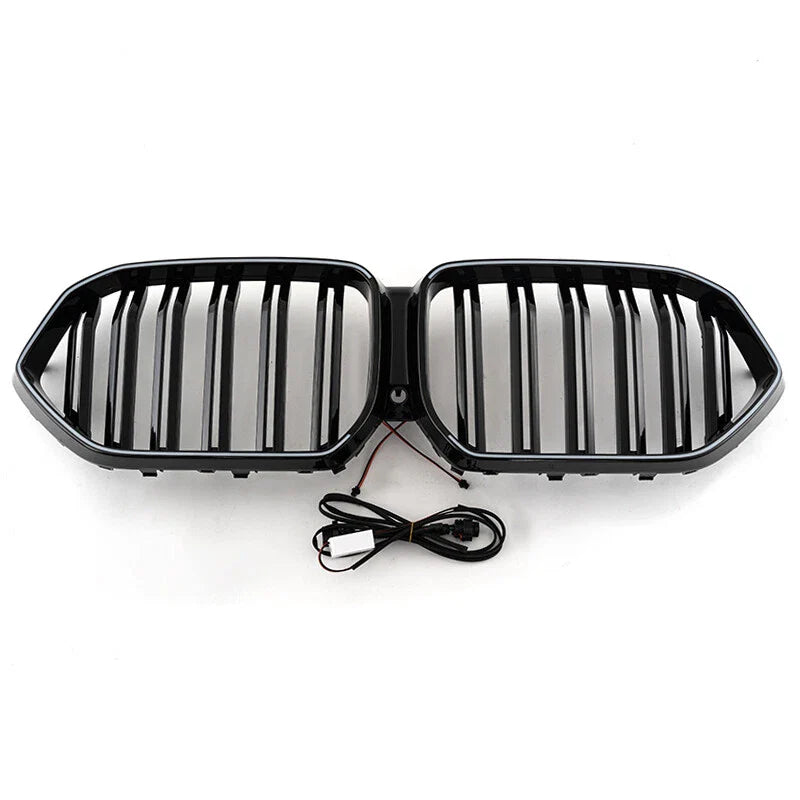 BMW X6 G06 LED Lights Front Mesh Grille (2019-2023)