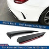 Benz W205 C63 Style Apron Spoiler Canard Trim (2015-2021)