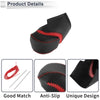 Honda Accord Red Black Faux Leather Gear Shift Knob Cover (2013-2017)