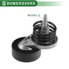 Ford Bronco Engine Belt Tensioner Pulley (1993-1996)