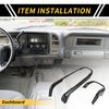 Toyota Tacoma Carbon Fiber Dashboard Panel Cover Trim (2016-2023)