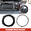 Jeep TJ 7 Inch Round Retaining Bracket Ring Set (1997-2006)