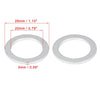 Honda 12 x M20 Silver Tone Oil Drain Plug Gaskets (94109-20000)
