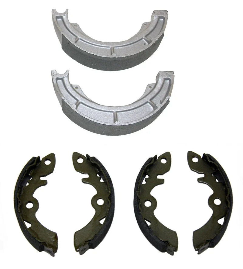 Suzuki QuadRunner 250 2x4 Front and Rear Brake Shoes (1985–1986)