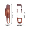 Porsche Cayenne Panamera Car Remote Key Cover Key Fob Case Shell Brown