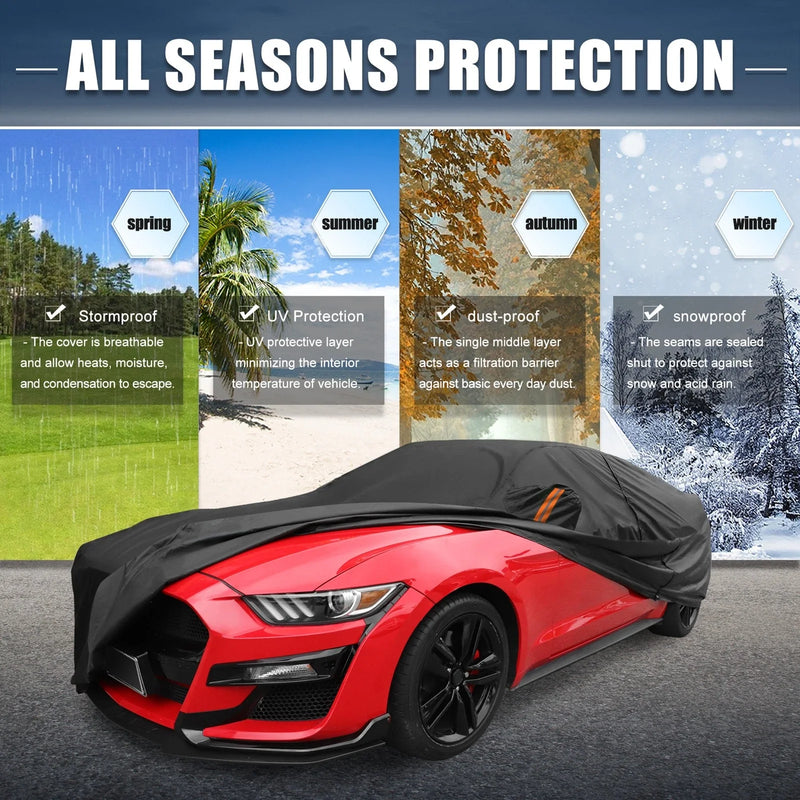 Ford Mustang Waterproof Aluminum Car Cover (2021)