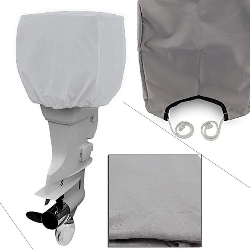 up to 10HP / 40HP / 100HP / 200HP Boat Outboard Engine Half Cover Silver