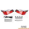 Harley Police FLHP Road Glide LED Rear Saddlebag & Tour-Pak Lights (14-22)