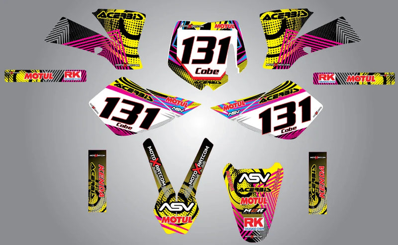 KTM 50 Custom Graphic Kit (2002-2008)