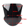 BMW S1000XR Black Wind Screen Windshield Deflector (2020-2024)