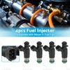 Nissan X-Trail T30 QR25 2.5L 2001-2005 4 x Fuel Injectors