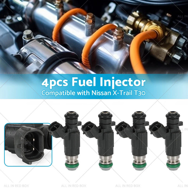 Nissan X-Trail T30 QR25 2.5L 2001-2005 4 x Fuel Injectors
