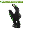 Motorcycle L / 1Pair / Motorcycle Gloves Breathable Full Finger Nylon Outdoor Green